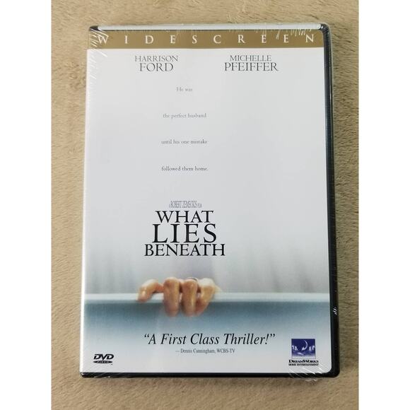 What Lies Beneath DVD 2000 NEW Sealed Widescreen Dolby Digital DreamWorks - Picture 1 of 7